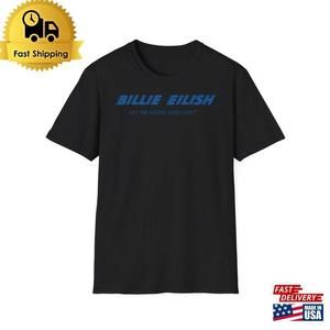 Billie Eilish T-Shirt Hit Me Hard And Soft Classic